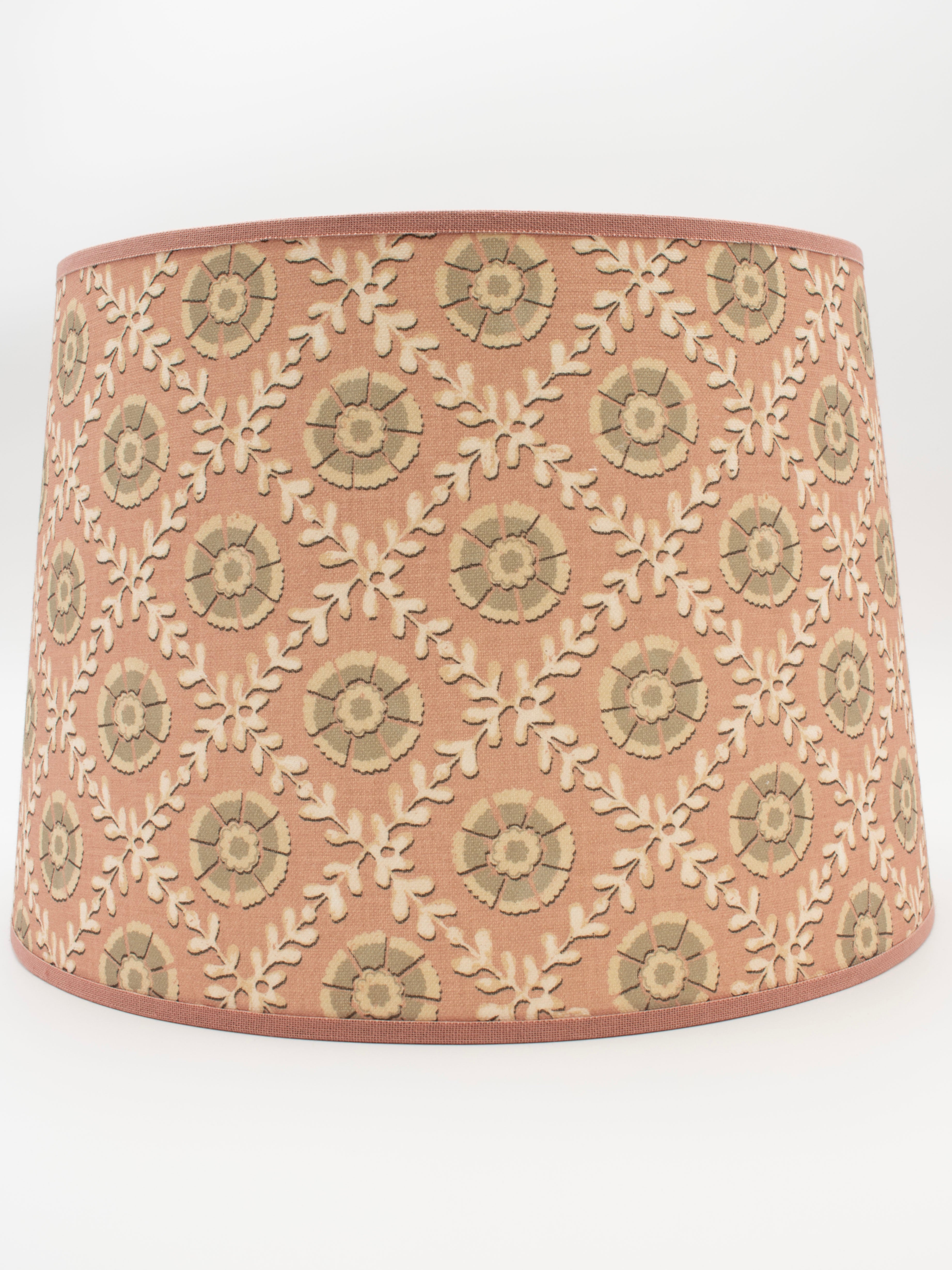 English Drum -  Dusky Pink Rosette