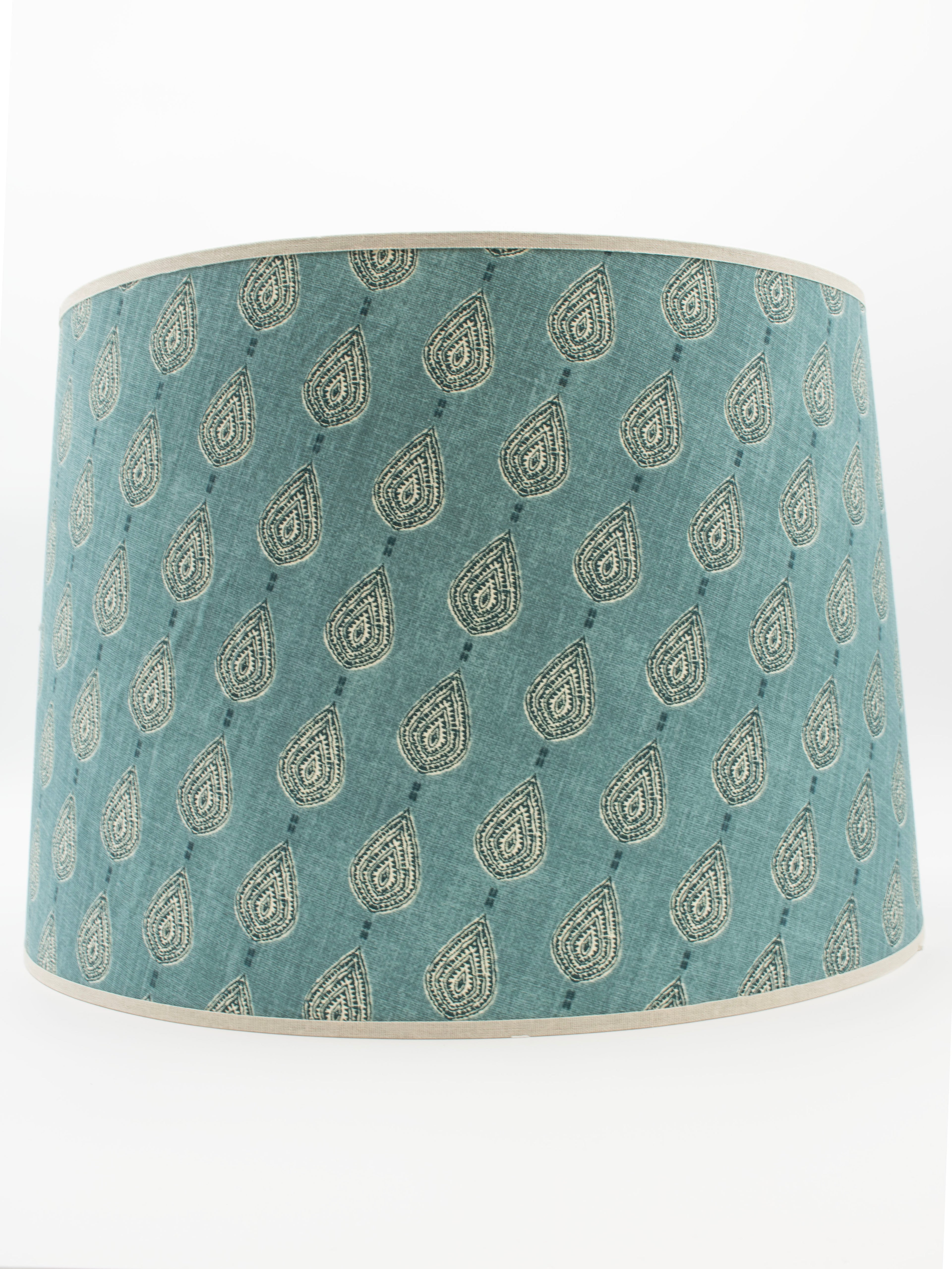 English Drum -  Teal Teardrop
