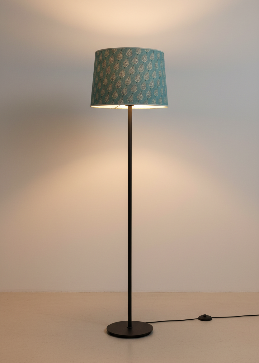 English Drum -  Teal Teardrop