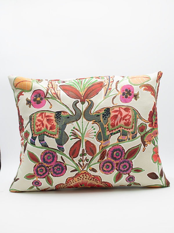 Cushion 18" x 14" Elephants