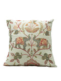 16" Cushion Embroidered Elephant