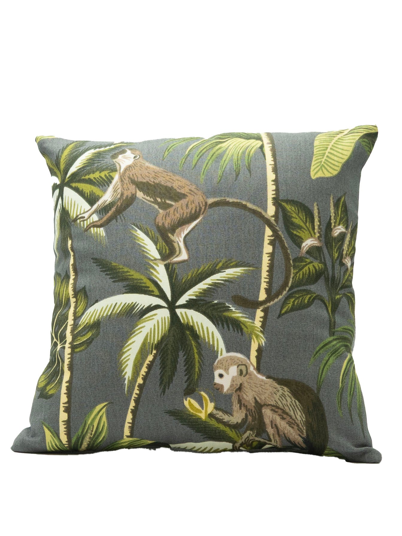 14" Cushion Grey Monkey