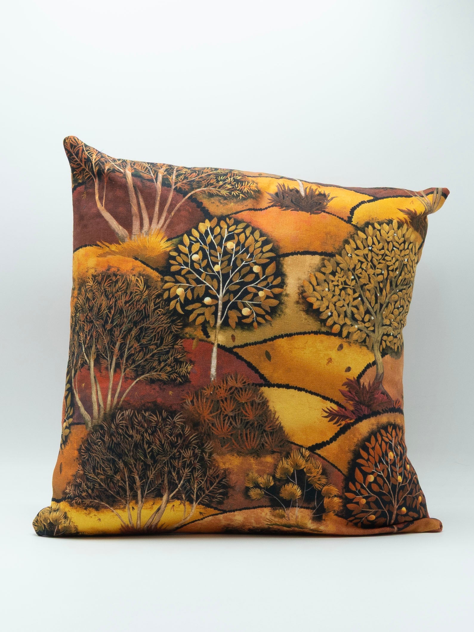 16" Cushion Autumn Apple Trees