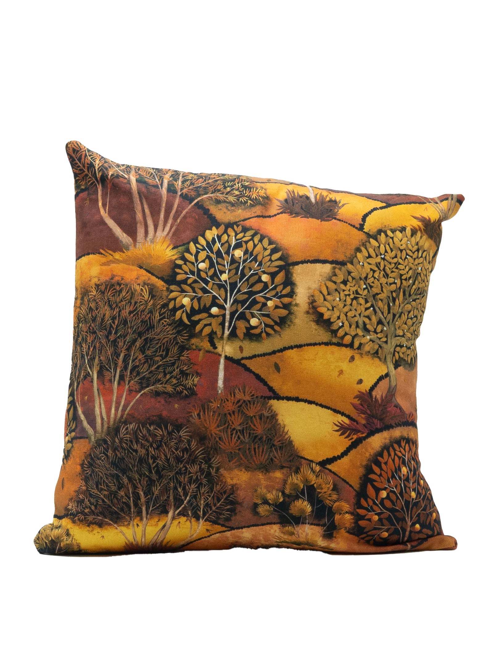 16" Cushion Autumn Apple Trees