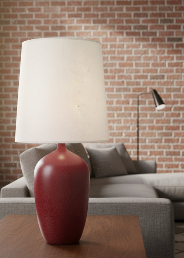 Bottle Lamp Cranberry
