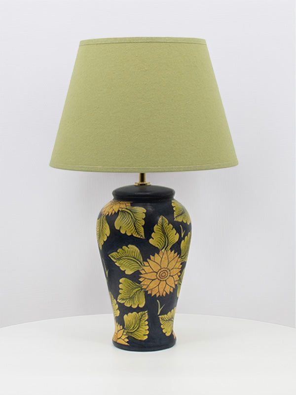 Blue Sunflower Bedside Lamp