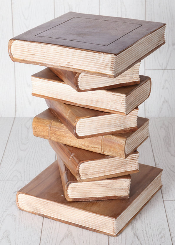 20" Bookstack End Table