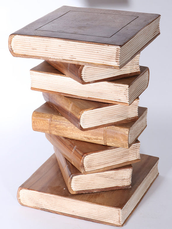 20" Bookstack End Table