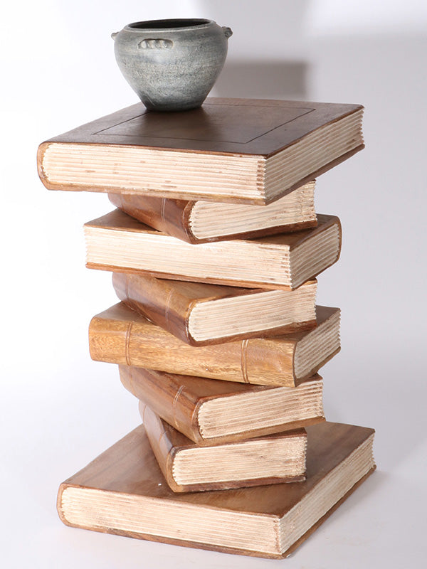 20" Bookstack End Table