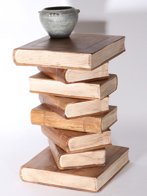 20" Bookstack End Table