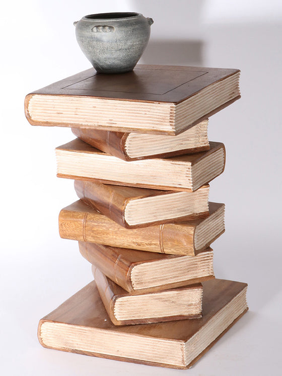 20" Bookstack End Table