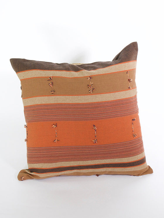 Hill Tribe Light Brown Cushion