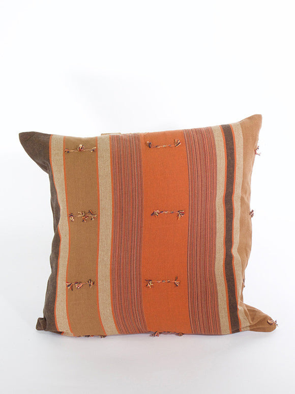 Hill Tribe Light Brown Cushion