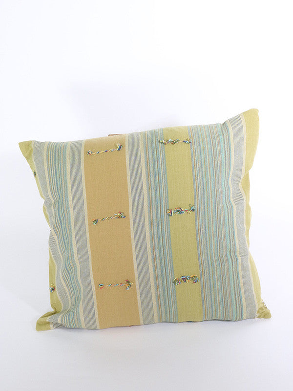Hill Tribe Light Green Cushion