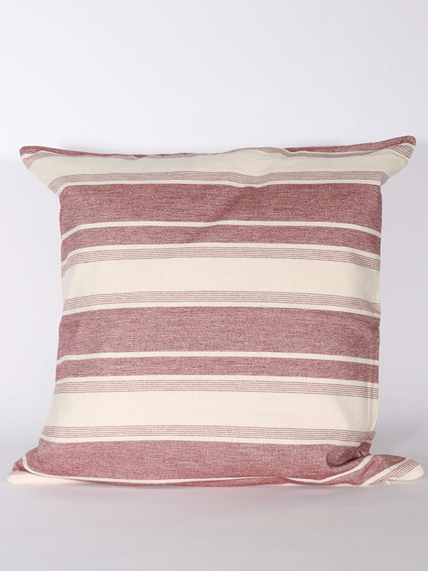 Soft Pink Strip Cushion