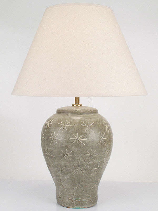 Etched Stars Lamp
