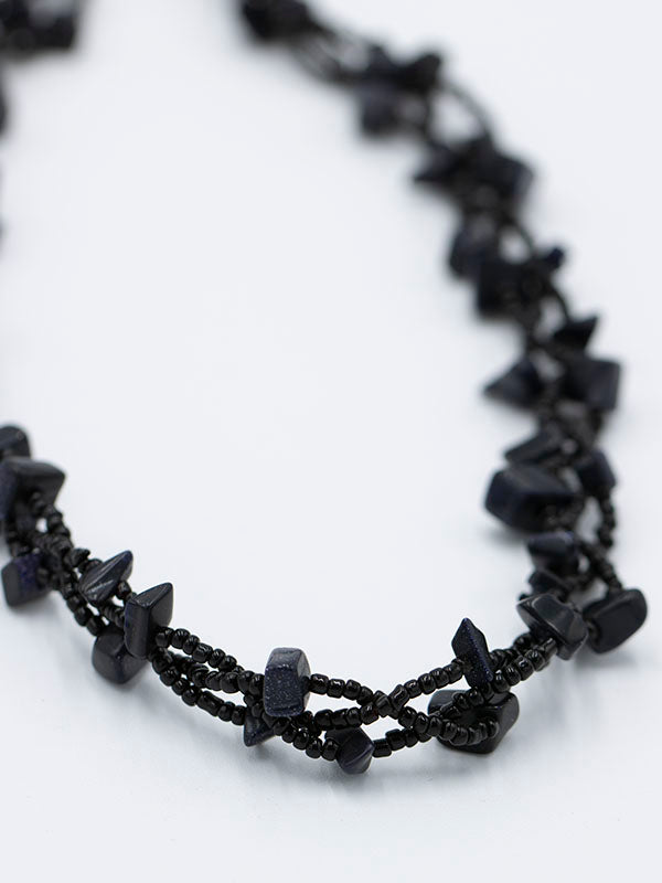 Black Stone Necklace