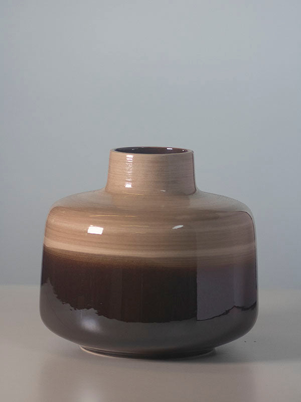 Grey Two Tone Vase