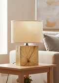 Lotus Leaf Square Lamp - Medium