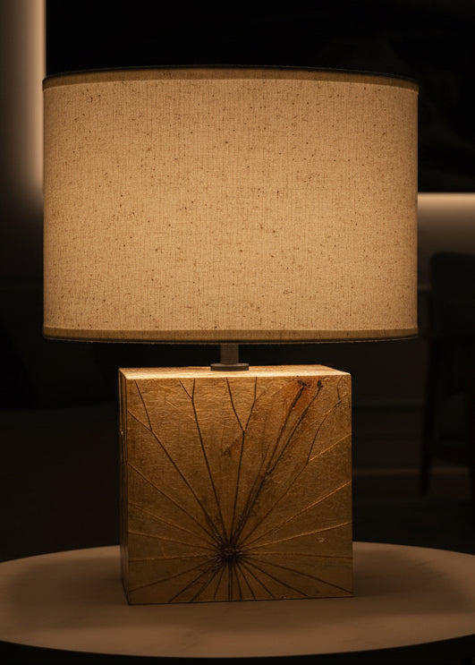 Lotus Leaf Square Lamp - Small