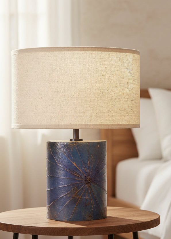 Lotus Leaf Cylinder Lamp - Small