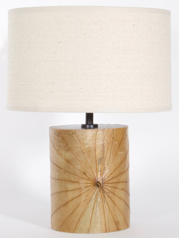 Lotus Leaf Cylinder Lamp - Small