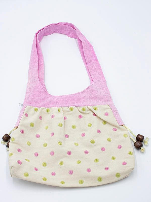 Pretty Pink Dotty Handbag