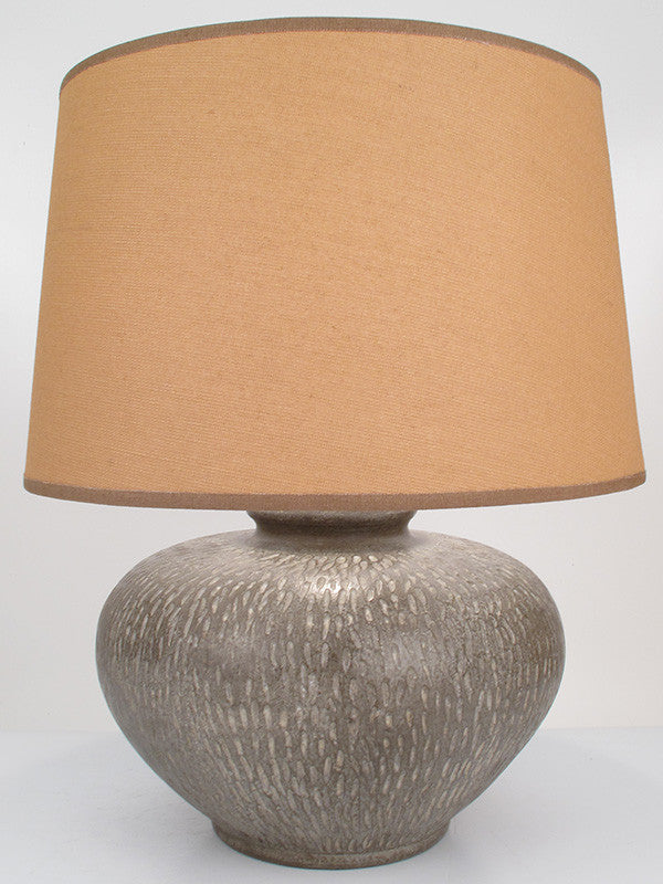 Snakeskin Lamp Medium Taupe