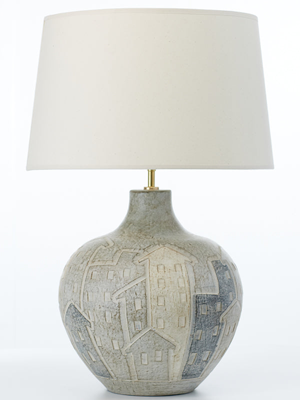 Grey Camden Lamp