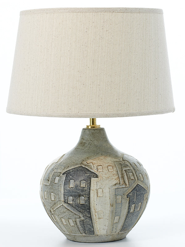 Grey Camden Lamp