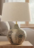 Grey Camden Lamp