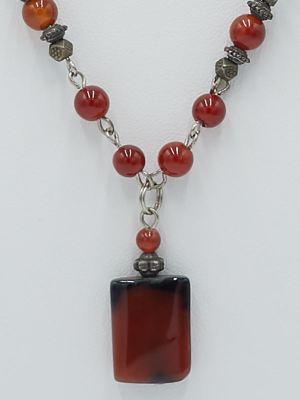 Square Bead Necklace