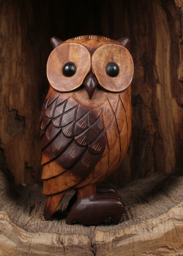 16" Standing Owl