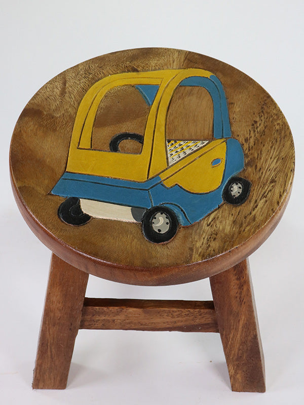 Children's Stool - Kiddie Car