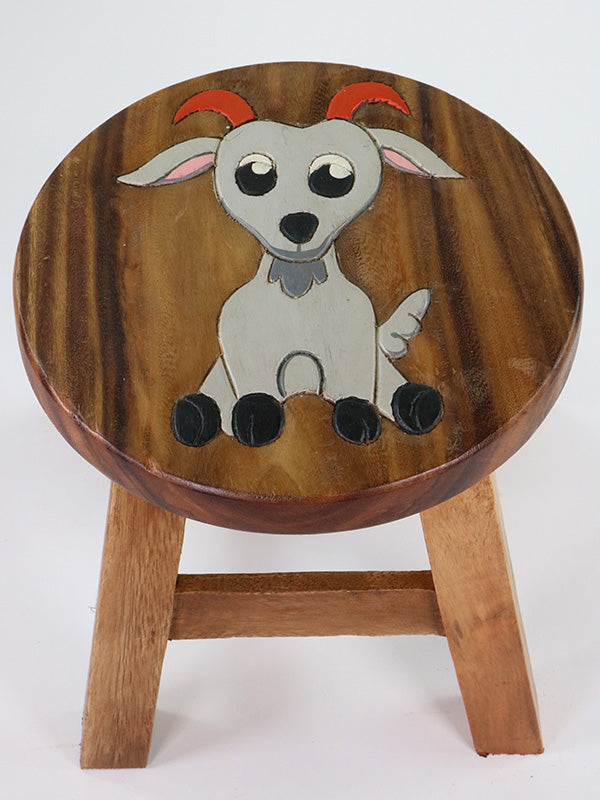Children's Stool - Goat