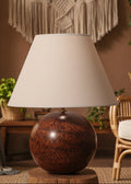 Wooden Ball Lamp