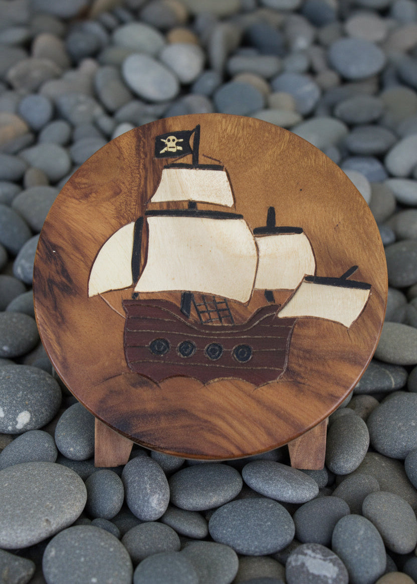 Pirate Ship Stool